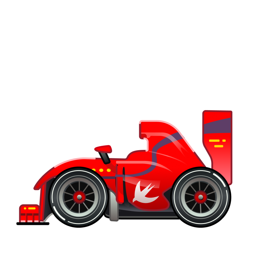 icone voiture course